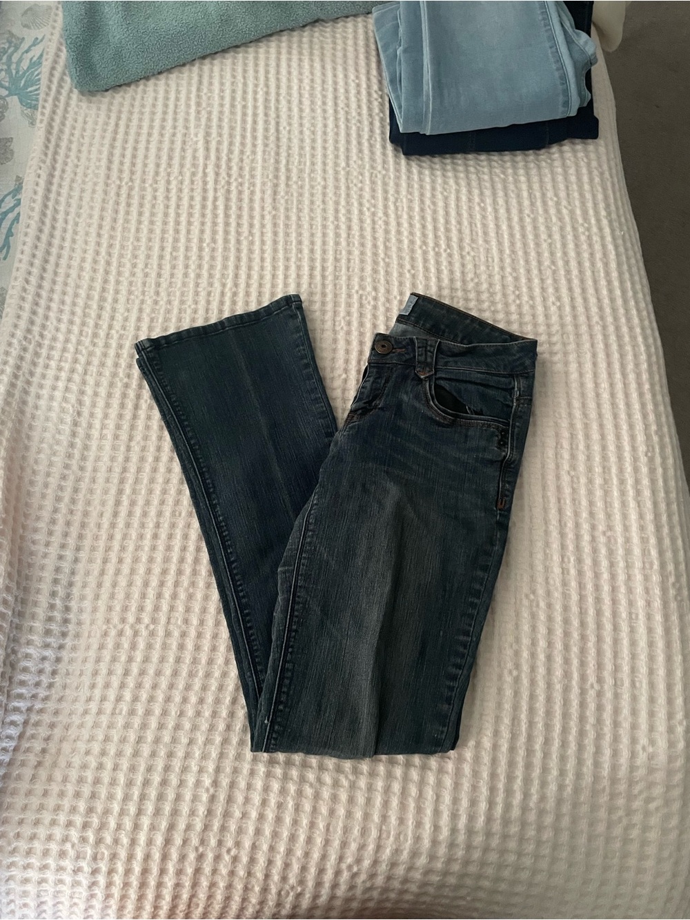 Jolt Women's Dark Blue Straight-Leg Jeans